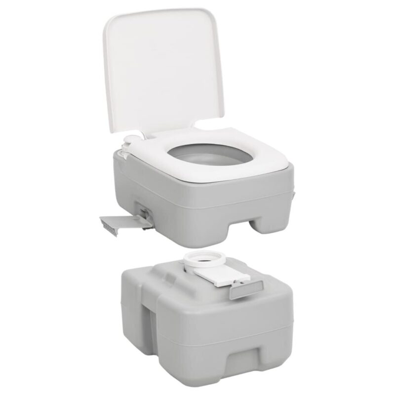 Nešiojamo stovyklavimo tualeto ir vandens rezervuaro rinkinys vidaXL - Image 3