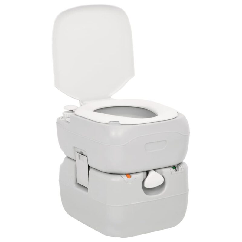 Nešiojamo tualeto ir praustuvo rinkinys su vandens rezervuaru - Image 2