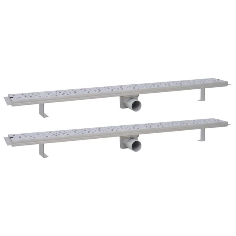 Pailgi dušo latakai 1030x140mm 2 vnt  belsilt