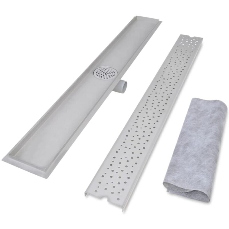 Pailgi dušo latakai 1030x140mm 2 vnt  belsilt