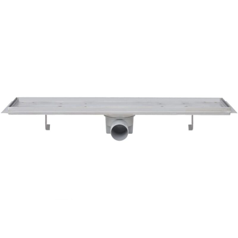Pailgi dušo latakai 2vnt 630x140mm nerūdijantis plienas