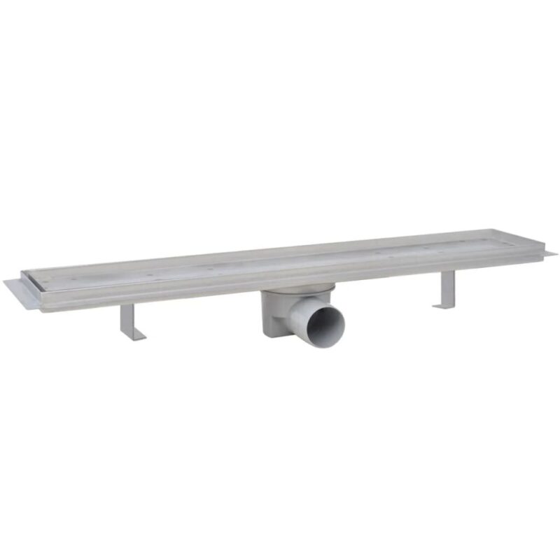 Pailgi dušo latakai 2vnt 630x140mm nerūdijantis plienas