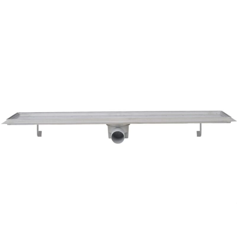 Pailgi dušo latakai 830x140mm nerūdijantis plienas 2 vnt