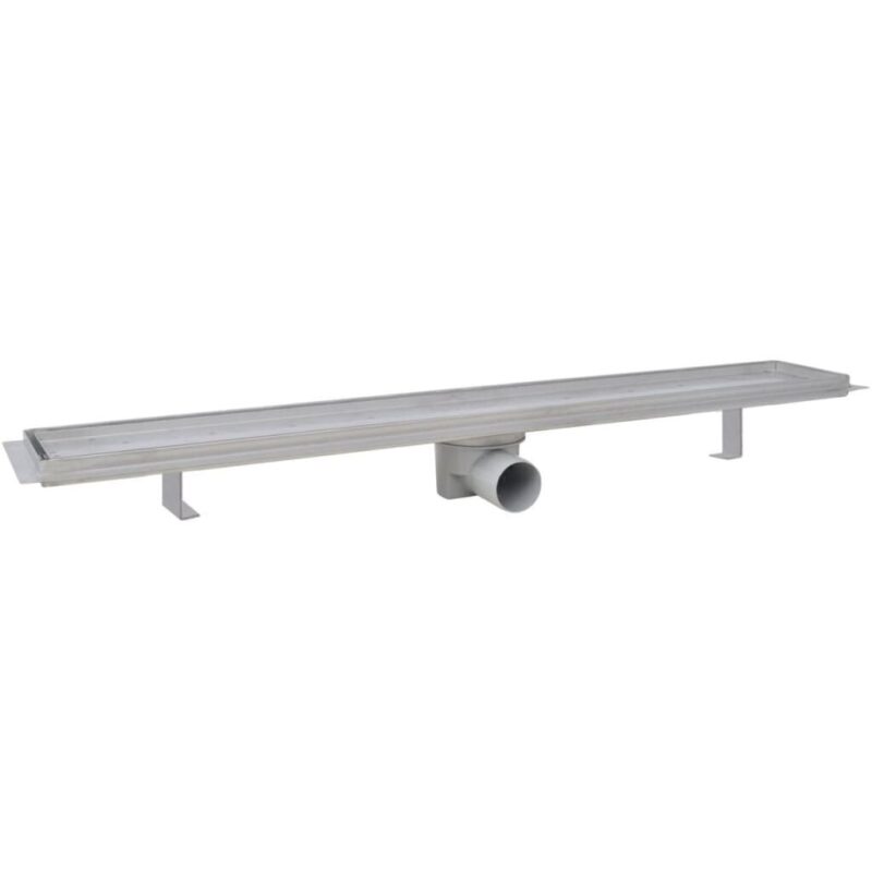 Pailgi dušo latakai 830x140mm nerūdijantis plienas 2 vnt