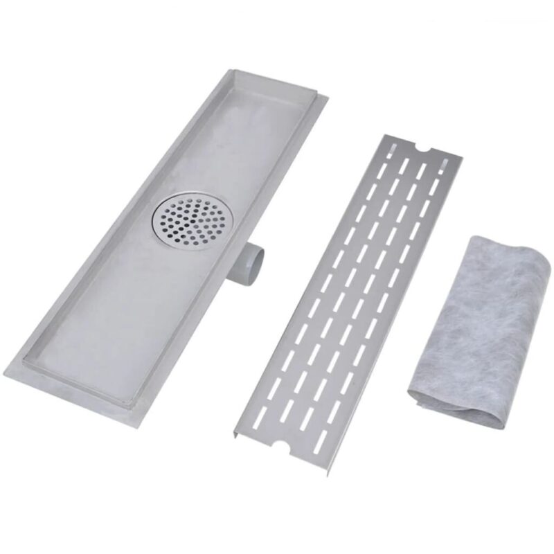 Pailgi dušo latakai 530x140mm 2 vnt  nerūdijantys efektyvūs