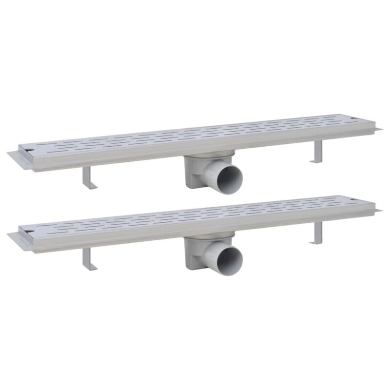 Pailgi dušo latakai 630x140 mm rinkinys 2 vnt  belsilt