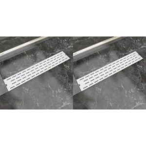 Pailgi dušo latakai 630x140 mm rinkinys 2 vnt  belsilt