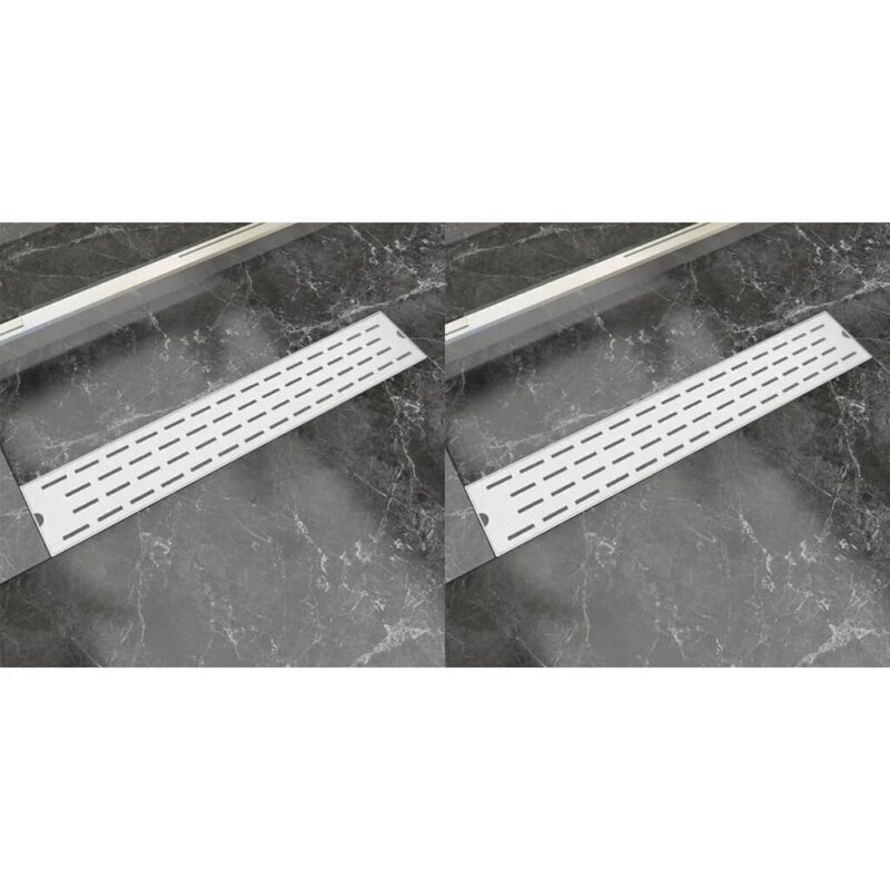 Pailgi dušo latakai 630x140 mm rinkinys 2 vnt  belsilt
