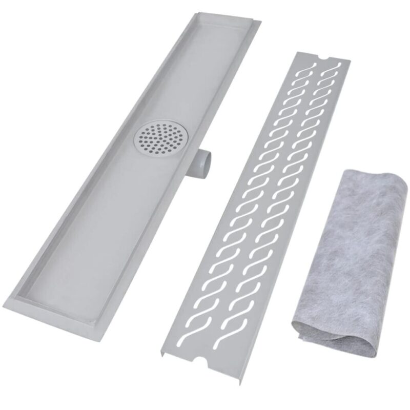 Pailgi dušo latakai 730x140mm 2 vnt  nerūdijantis plienas