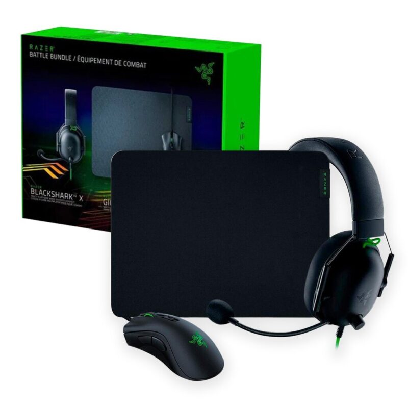 Rinkinys Pelė, ausinės, pelės kilimėlis Razer Battle Bundle - Image 2
