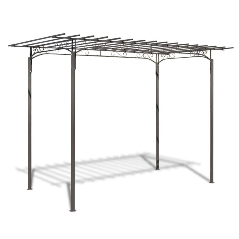 Plieninė arka gėlėms, 190x320 cm, Ruda - Image 2