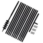 plieninis10cmzemesgraztassurankena1b0d8reference belsilt Plieninis 10 cm žemės grąžtas su rankena ir ilgintuvais 13 m