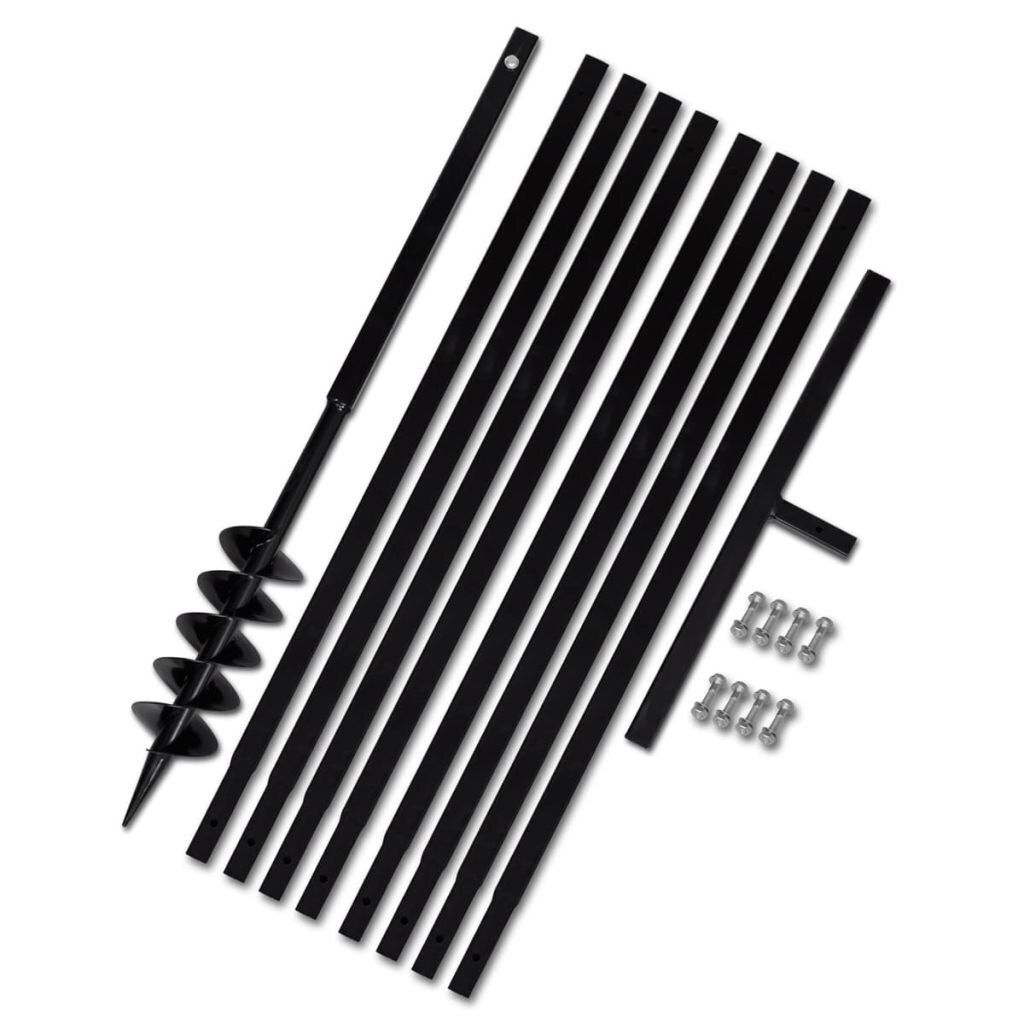 plieninis10cmzemesgraztassurankena65a89reference  belsilt Plieninis 10 cm žemės grąžtas su rankena ir ilgintuvais