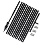 plieninis8cmzemesgraztassurankenaa0a34reference belsilt Plieninis 8 cm žemės grąžtas su rankena ir ilgintuvais 13 m