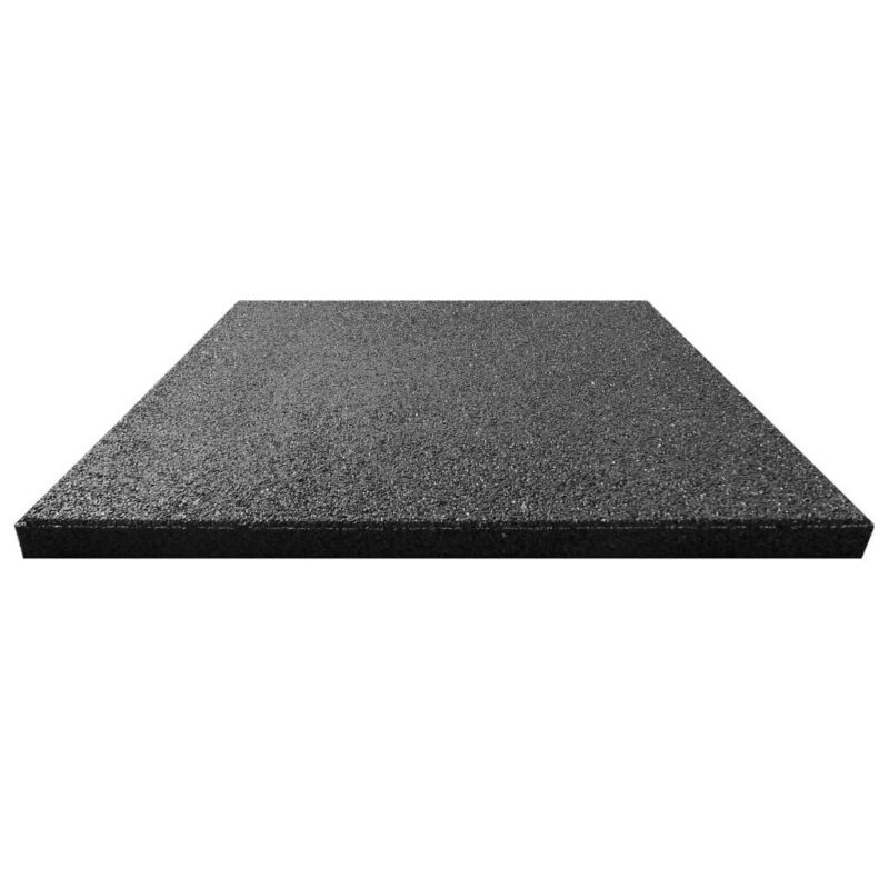 Juodos gumos plytelės nuo kritimų 24 vnt 50x50x3 cm   belsilt
