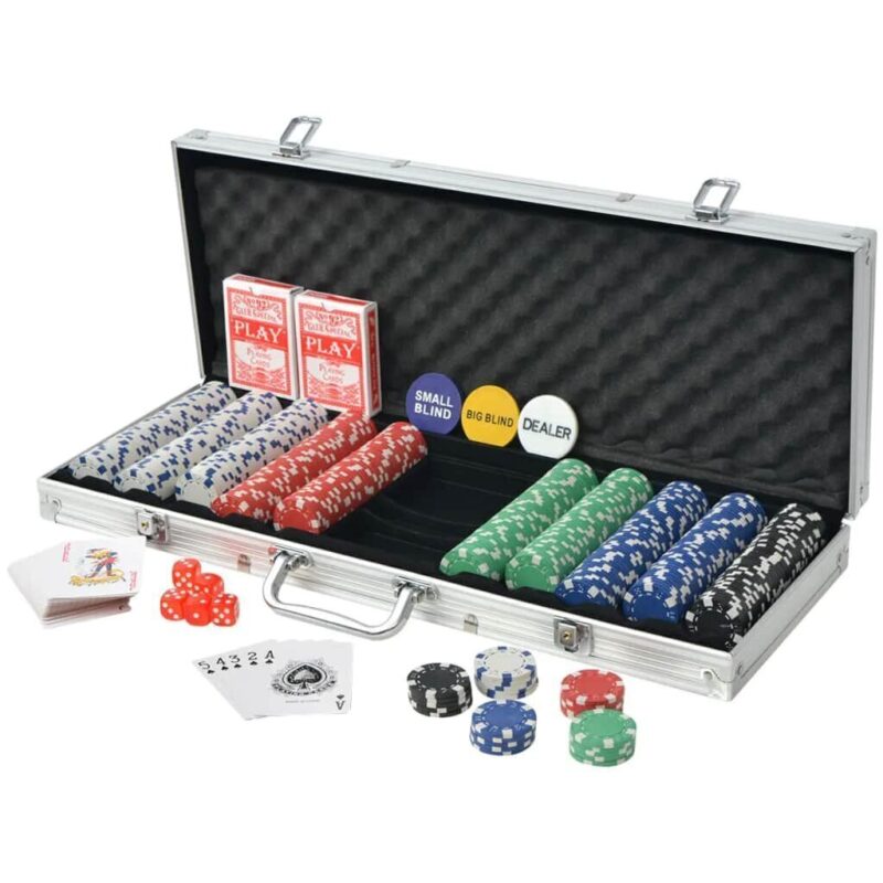 Pokerio rinkinys lagaminėlyje, 500 vnt. - Image 4