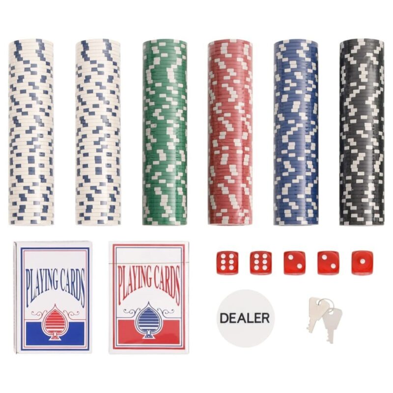 Pokerio žetonų rinkinys vidaXL, 300vnt. - Image 4