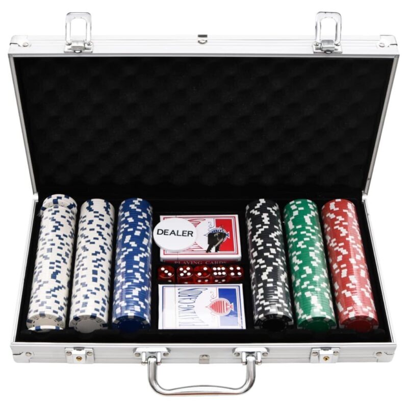 Pokerio žetonų rinkinys vidaXL, 300vnt. - Image 3