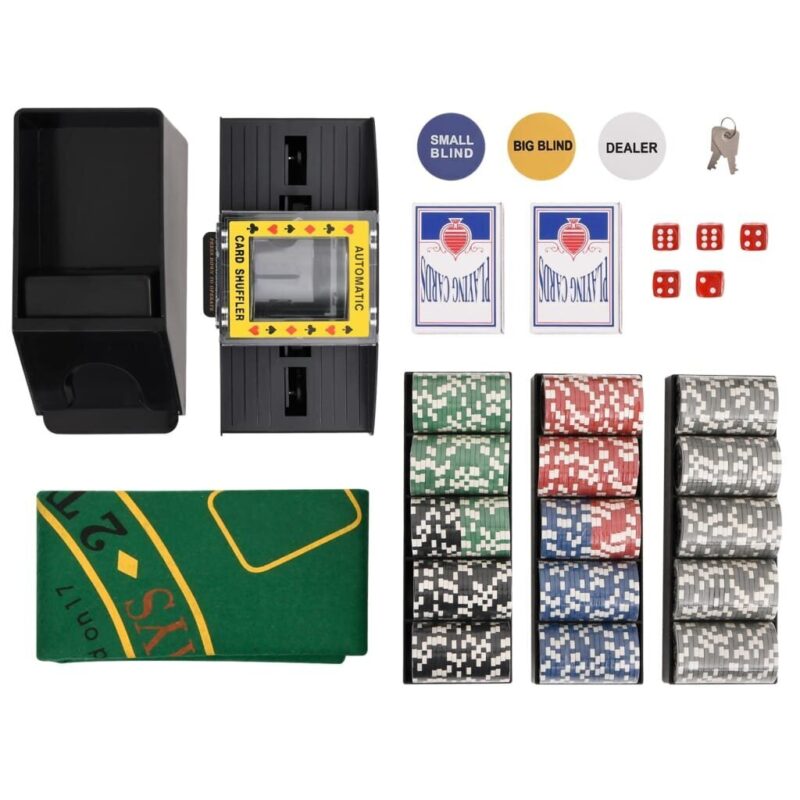 Pokerio žetonų rinkinys vidaXL, 300vnt. - Image 3