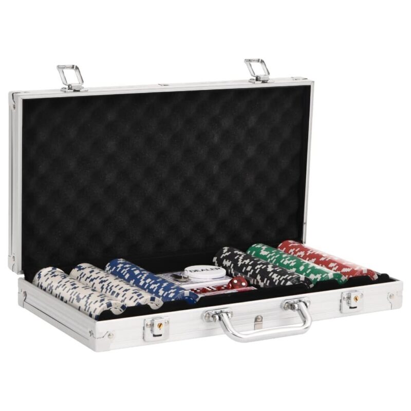 Pokerio žetonų rinkinys vidaXL, 300vnt. - Image 2