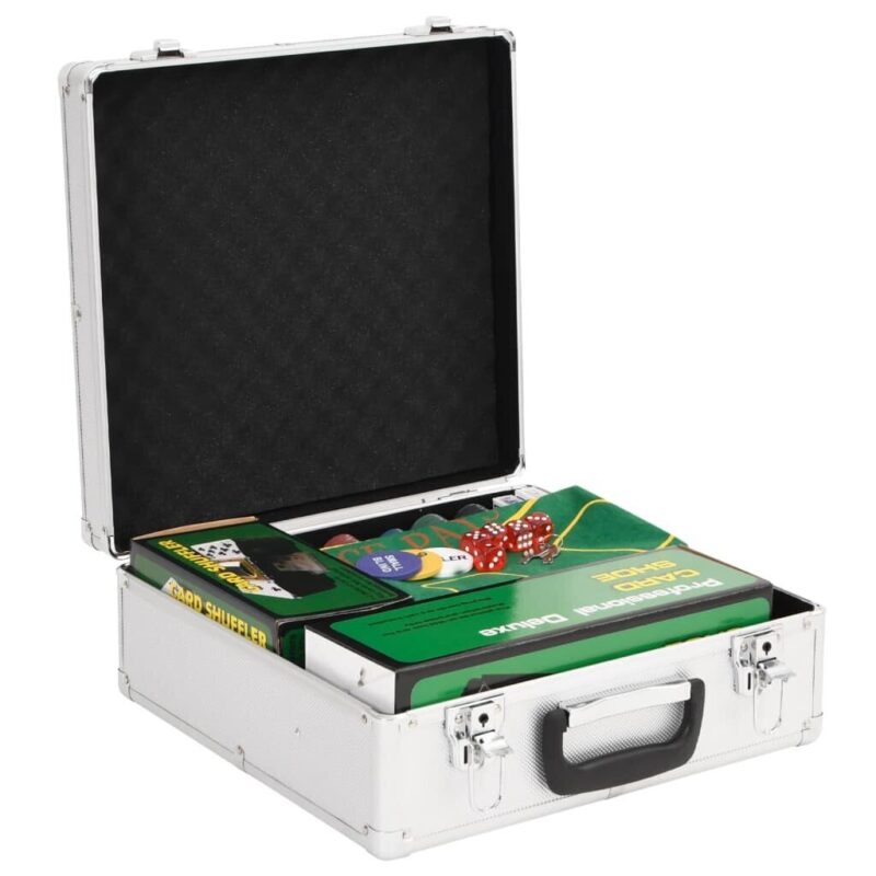 Pokerio žetonų rinkinys vidaXL, 600vnt. - Image 2