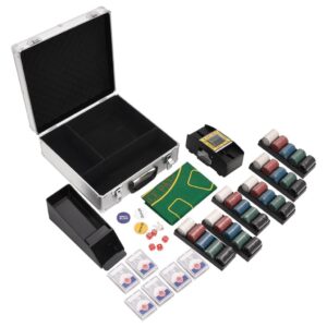Pokerio žetonų rinkinys vidaXL, 600vnt.