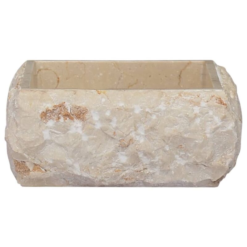 Praustuvas 30x30x13 cm iš marmuro  tvirtas ir elegantiškas