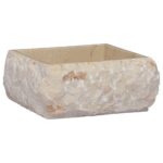 Praustuvas 30x30x13 cm iš marmuro  tvirtas ir elegantiškas