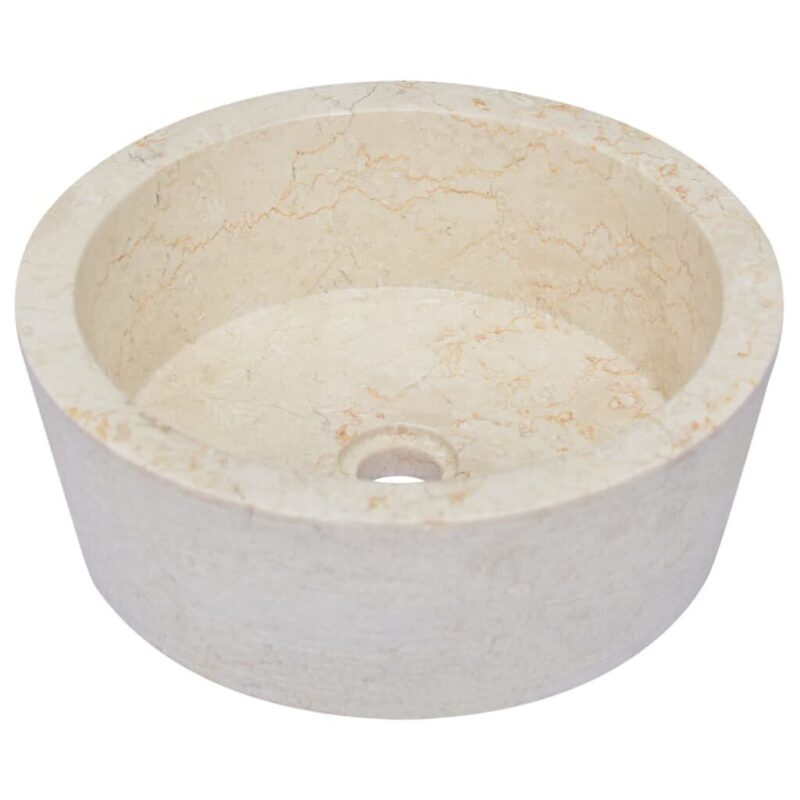 Marmurinis praustuvas 40x15 cm  tvirtas ir elegantiškas