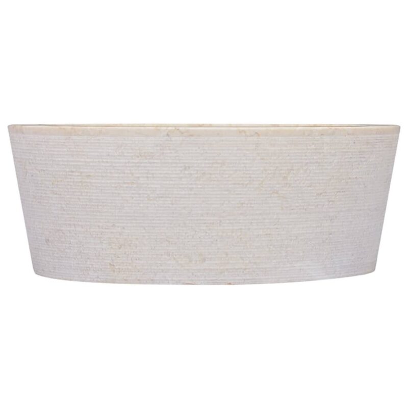Marmurinis praustuvas 40x15 cm  tvirtas ir elegantiškas