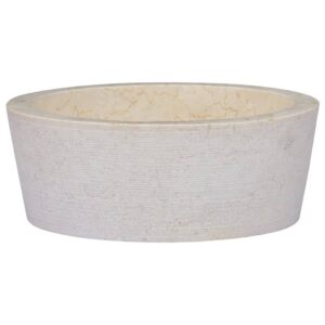 Marmurinis praustuvas 40x15 cm  tvirtas ir elegantiškas