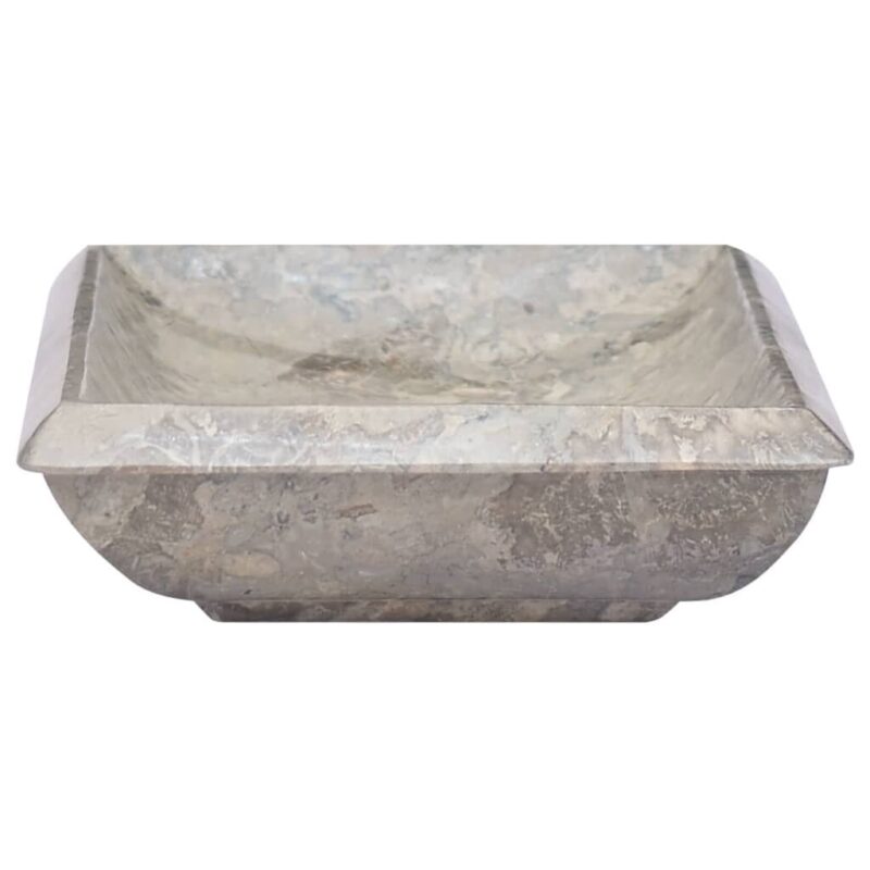 Marmurinis praustuvas 50x35x10 cm pilkas  aukštos kokybės