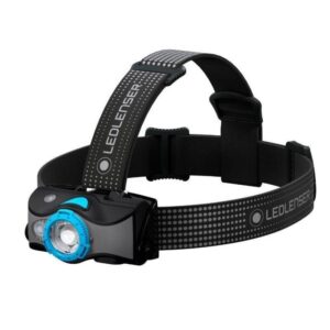 Priekinis žibintas Ledlenser MH7, 600 lm, tvirtinamas ant galvos, juodas/mėlynas, N/A