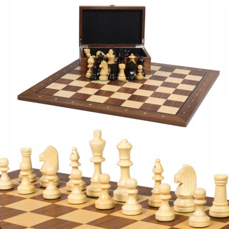 Profesionalus turnyrinių šachmatų rinkinys Sunrise Chess & Games 40 x 40 cm - Image 6