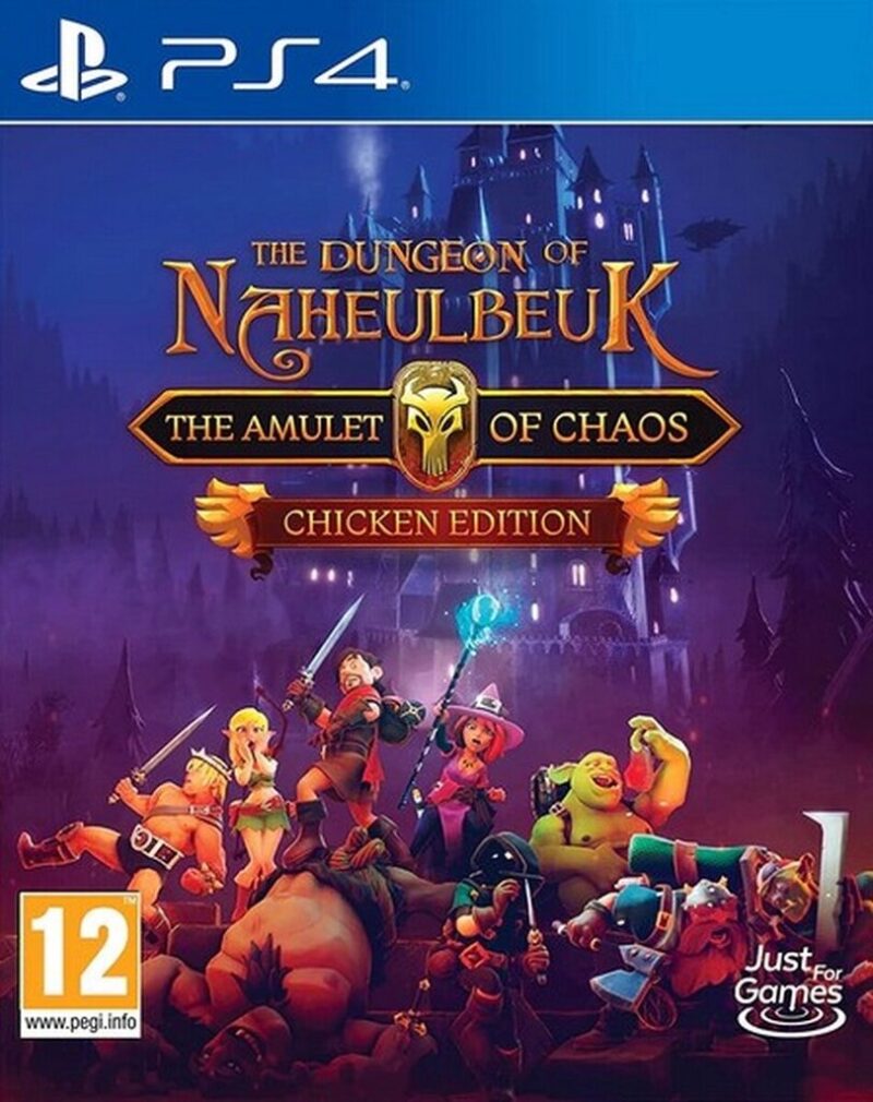 Kompiuterinis žaidimas PS4 Dungeon of Naheulbeuk: The Amulet of Chaos - Chicken Edition