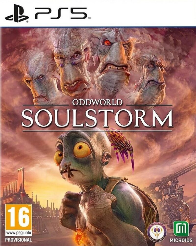 Kompiuterinis žaidimas PS5 Oddworld Soulstorm  įdomus nuotykis