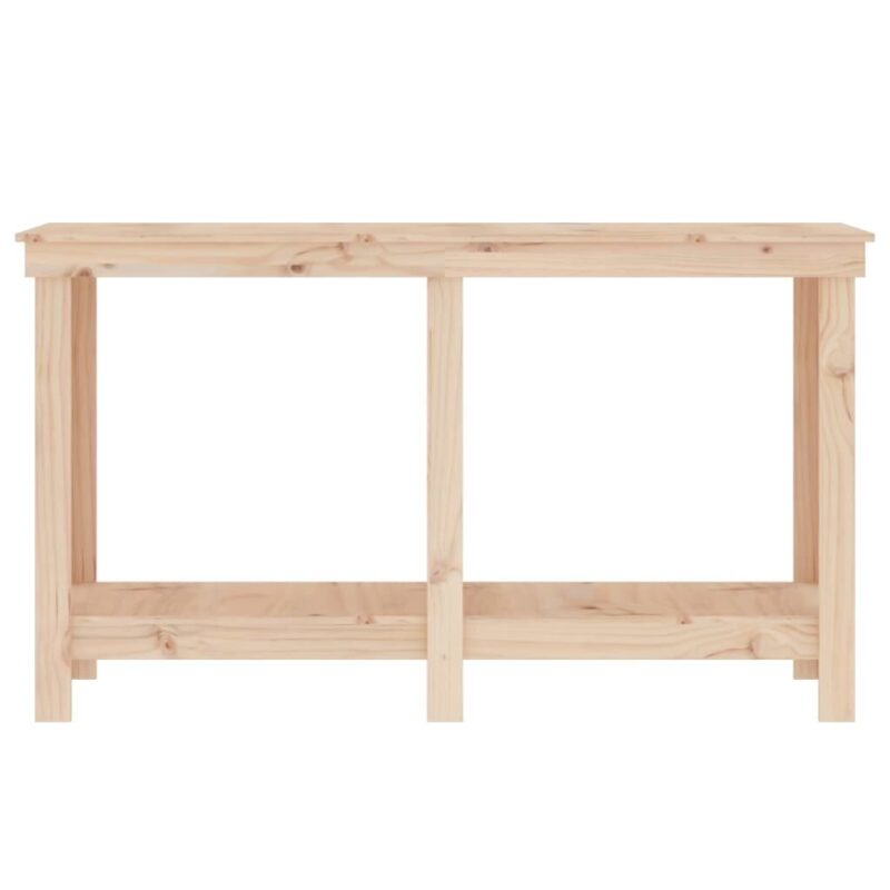 Pušies medienos darbastalis 140x50x80 cm  tvirtas ir erdvus