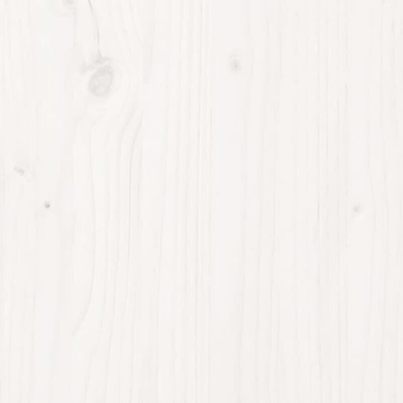 Pušies medienos darbastalis 110x50x80 cm baltas   belsilt