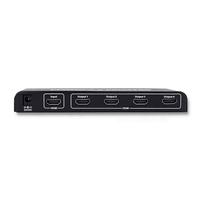 qoltechdmiskirstytuvas1x4v20e9e79pirktireference  belsilt Qoltec HDMI skirstytuvas 1×4 v20  4K 8 kanalų garsas