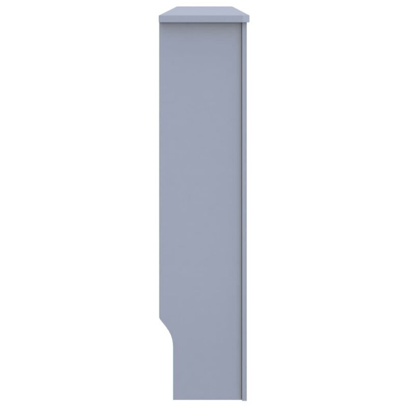 Radiatoriaus uždangalas antracito MDF 152x19x81cm  belsilt