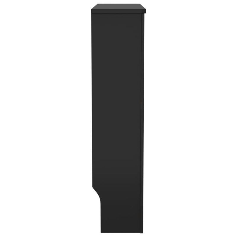 Radiatoriaus uždangalas, juodas, 78cm, MDF - Image 4