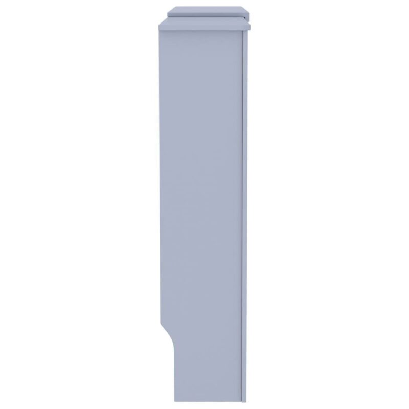 Radiatoriaus uždangalas, pilkas, 205cm, MDF - Image 4