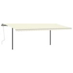 Rankiniu būdu ištraukiama markizė 6×35 m ruda