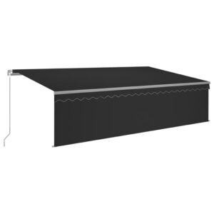 Rankiniu būdu ištraukiama markizė, antracito, 5x3m