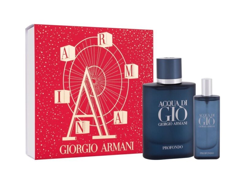 Giorgio Armani Acqua Di Giò Profondo rinkinys vyrams EDP