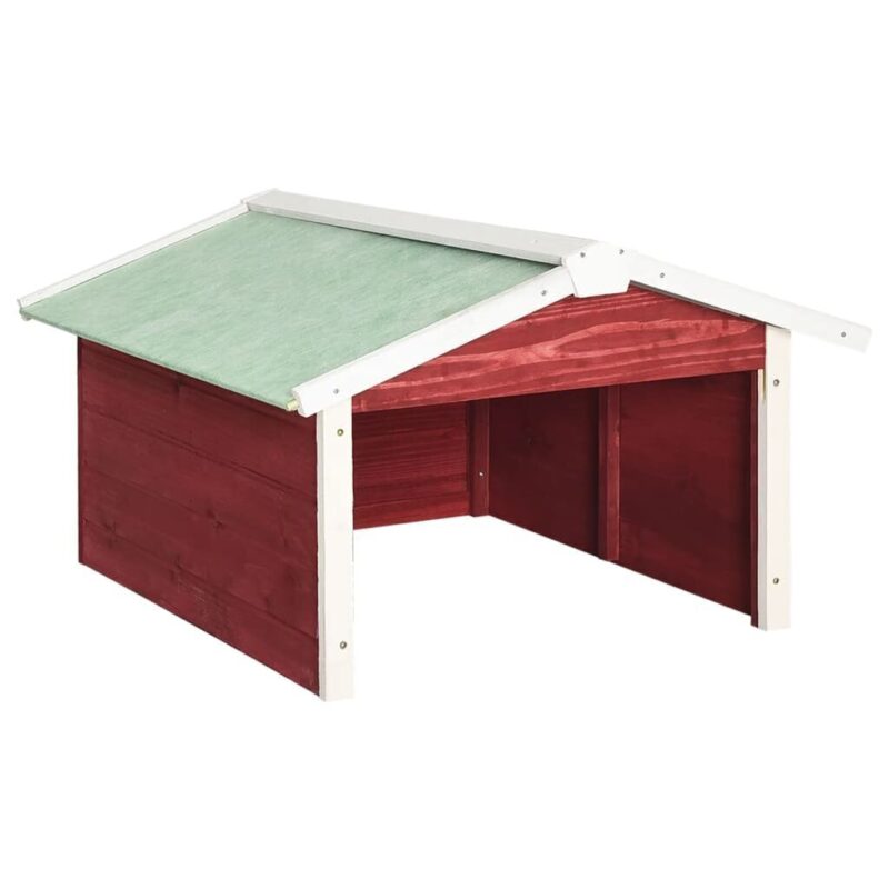 Roboto vejapjovės garažas 72x87x50 cm  medinis apsauginis namelis