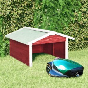 Roboto vejapjovės garažas 72x87x50 cm  medinis apsauginis namelis