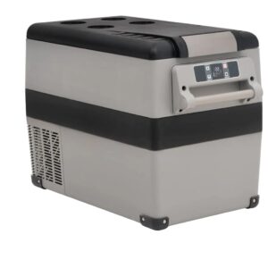 Šaltdėžė VidaXL 55 l su rankena ir LED valdymu