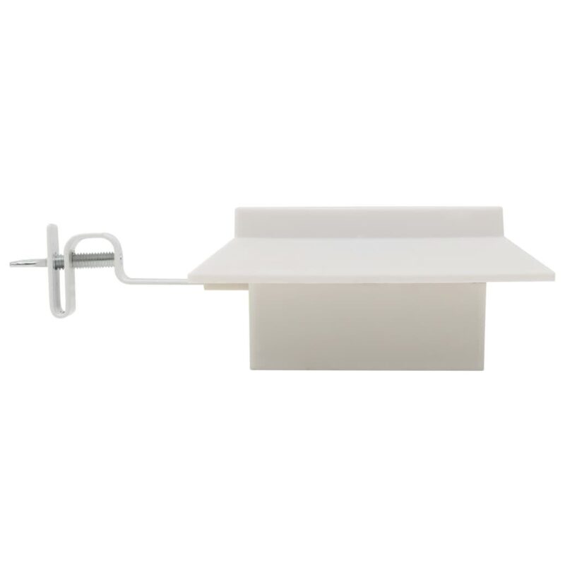 Saulės energina įkraunami LED lauko šviestuvai, 12 vnt., balti, 12cm - Image 4
