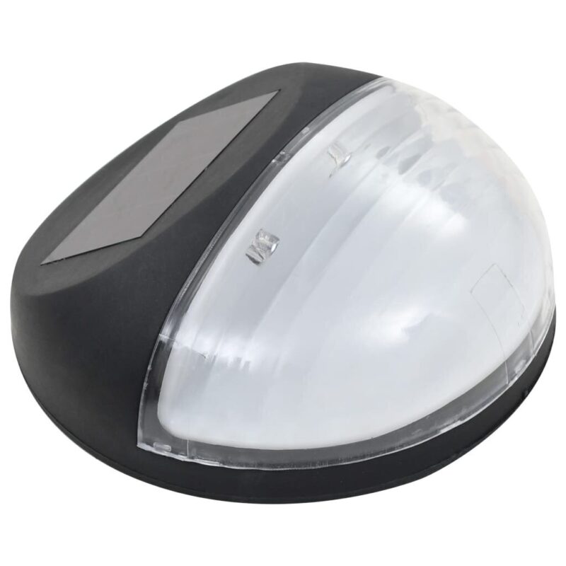 Sienininiai lauko LED šviestuvai, 24 vnt., juodi - Image 3